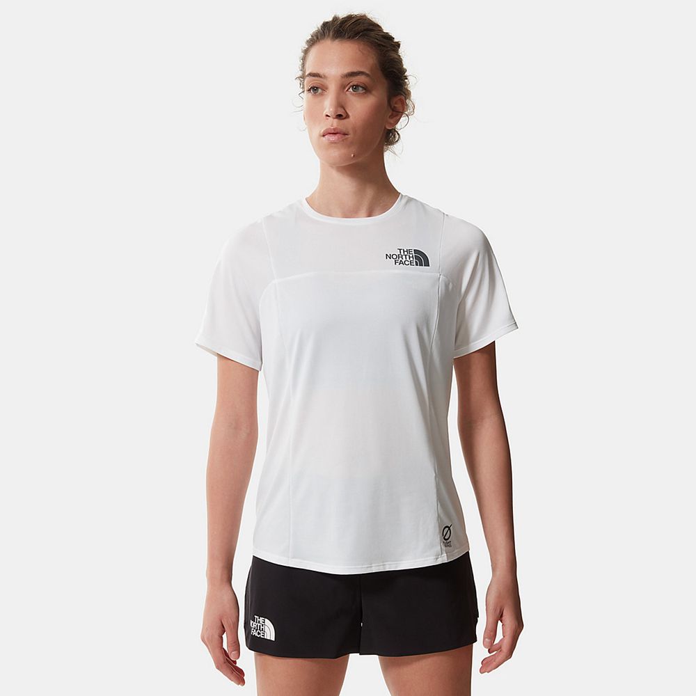 The North Face T-Shirts Womens Australia - The North Face Better Than Naked White Running & Training